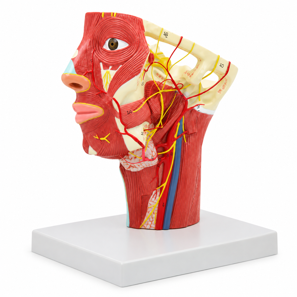 Anatomical Model of Arteries of the Head