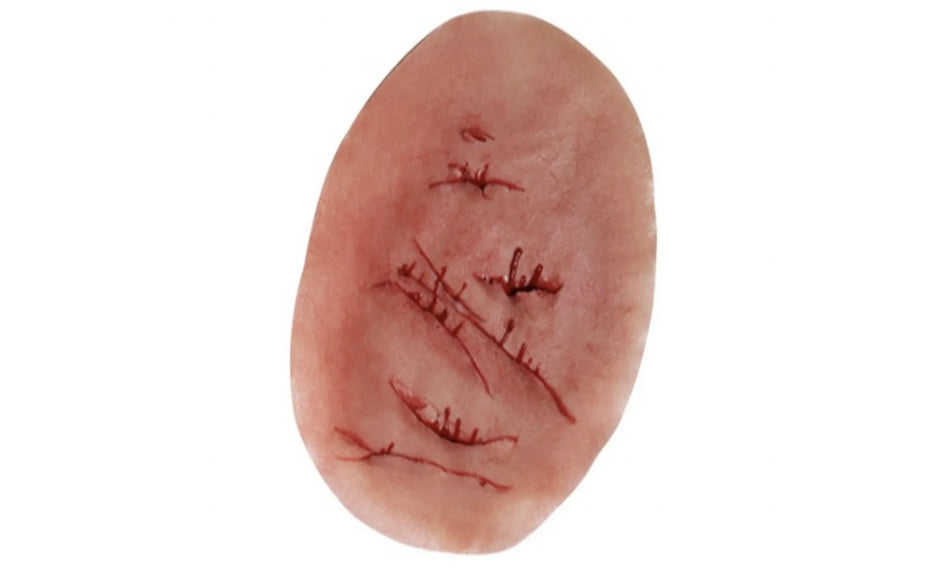 multiple incised wounds moulage model for medical training simulation
