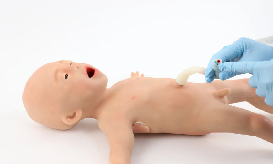 NENASim Infant neonatal simulator for advanced life support and medical training
