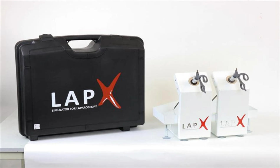 LAP-X HYBRID laparoscopic simulator for VR and box training in minimally invasive surgery

