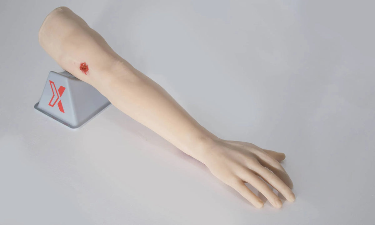 Bleeding Leg Arm Simulator Trauma Arm Task Trainer| Bleeding Control Simulator – Medical-x